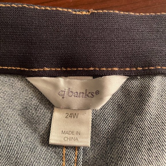 CJ Banks Plus Size Denim Boot Cut Jeans - Picture 3 of 5